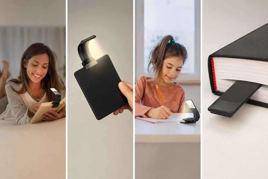Lampe de lecture pliable